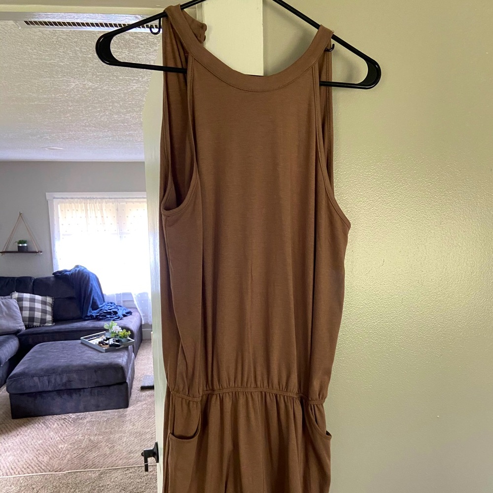 Brown SHEIN Romper